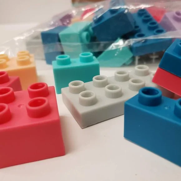 New 48pc Mini Soft Building Bricks - Picture 13 of 16